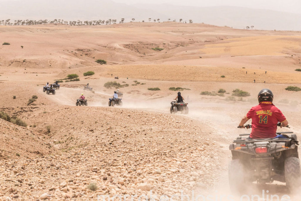 sunset camel rides and quad biking in Marrakech