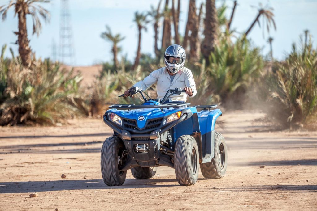 sunset camel rides and quad biking in Marrakech