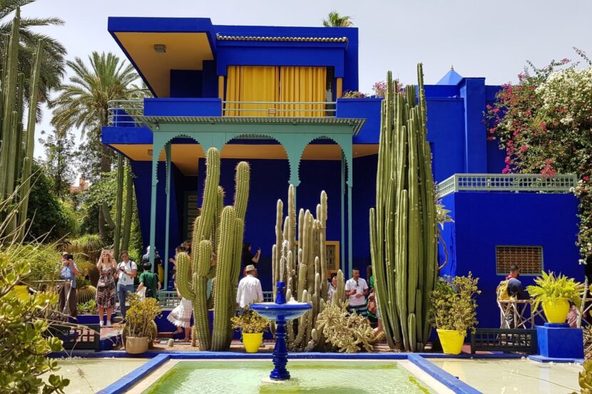 Gardens in Marrakech, Morocco