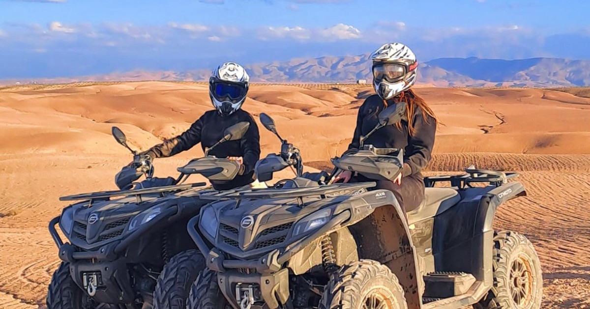 The Agafay Desert Quad Biking Adventure