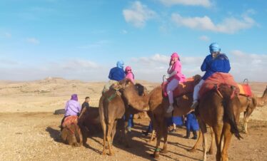 Camel Riding in Agafay Desert