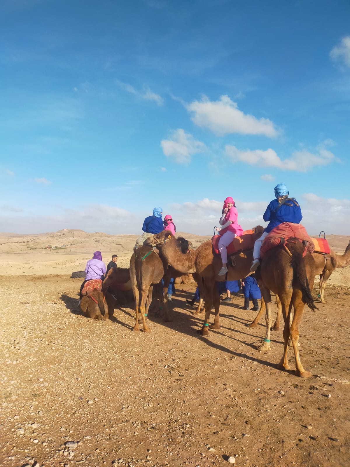 Camel Riding in Agafay Desert, Marrakech, Morocco