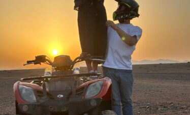 Quad Biking in the Agafay Desert, Morocco