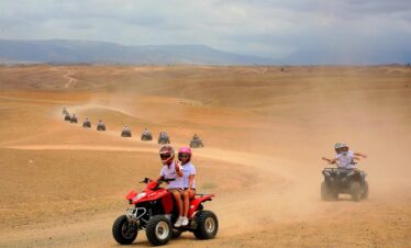 Quad Biking in the Agafay Desert, Morocco
