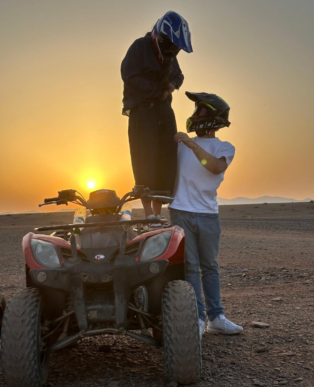 Quad Biking in the Agafay Desert, Morocco