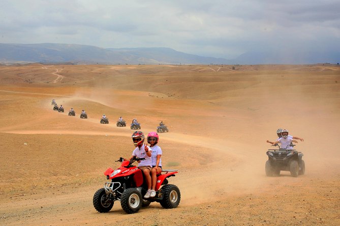 Quad Biking in the Agafay Desert, Morocco