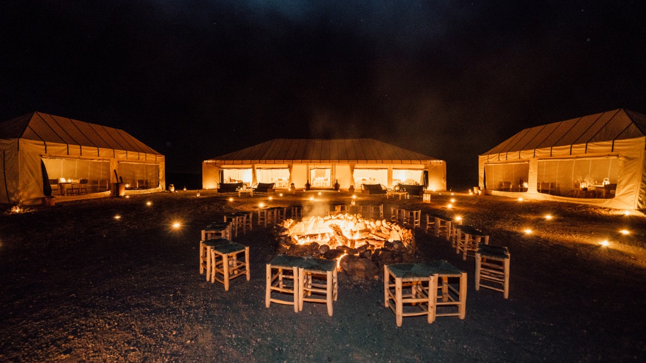 Dinner in Agafay Desert Camp