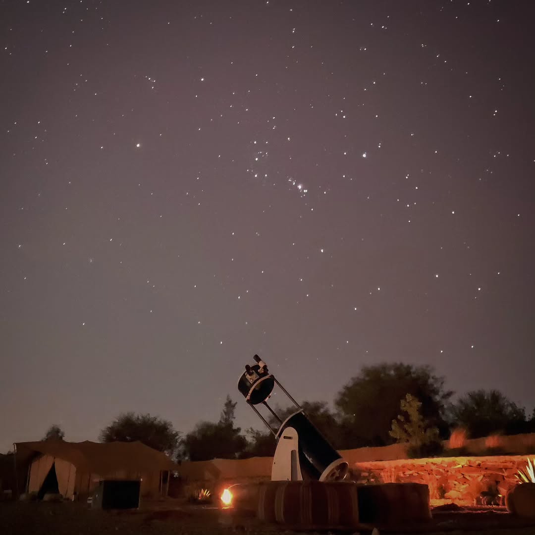 Stargazing in the Agafay Desert