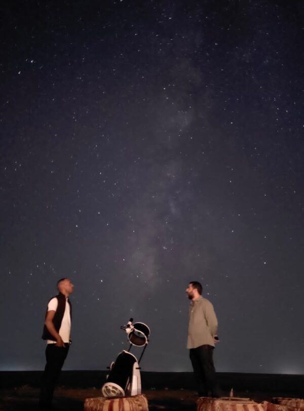 Stargazing in the Agafay Desert