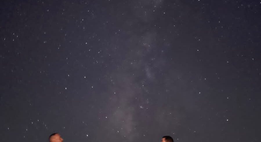 Stargazing in the Agafay Desert