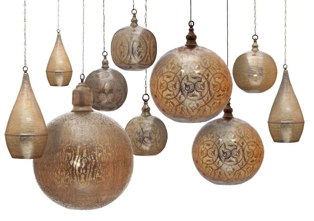 Moroccan Handicrafts Metal & Woodwork – Lamps, mirrors, and furniture with intricate